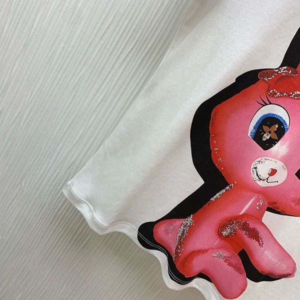 【遊び心あふれる☆】ルイヴィトン スパンコールウサギTシャツ偽物 1AFTRW